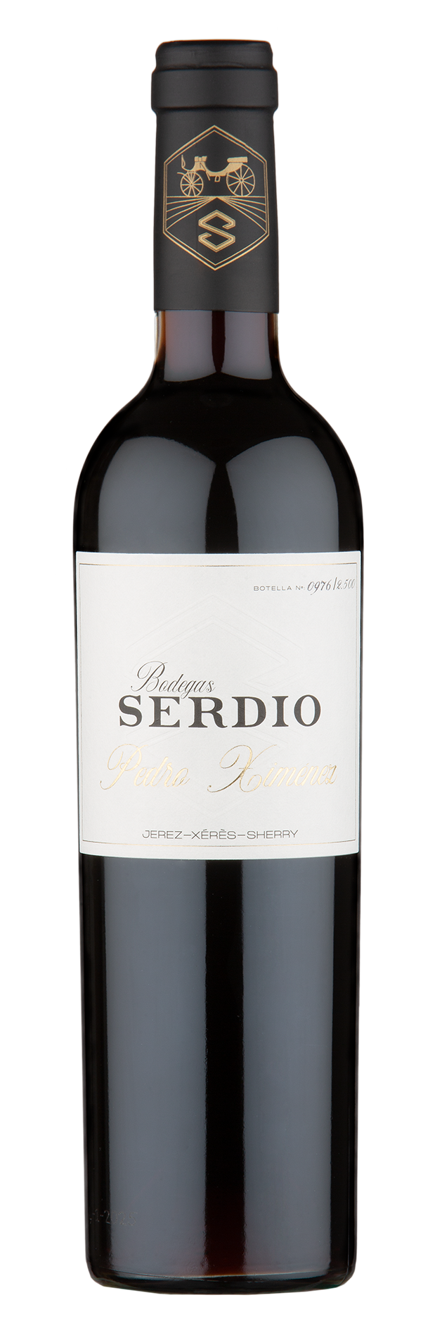 botella pedro ximenez bodegas serdio